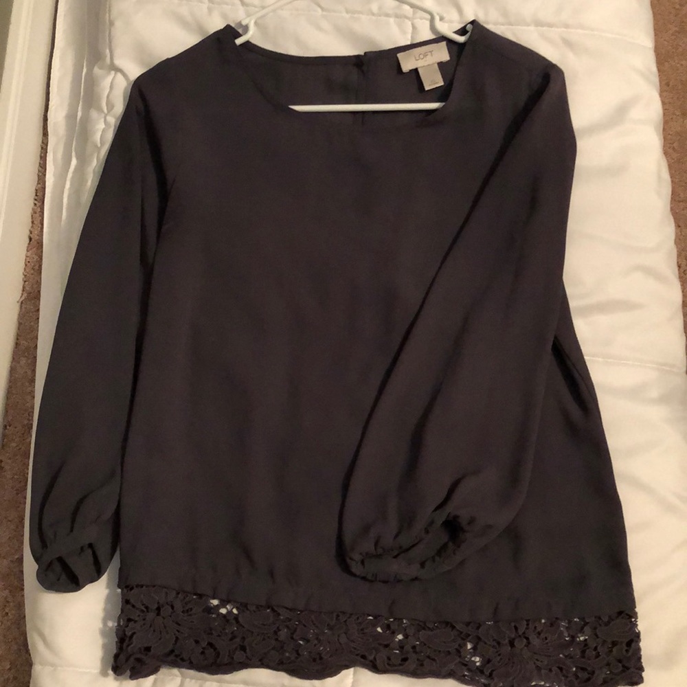 LOFT Long Sleeve Blouse